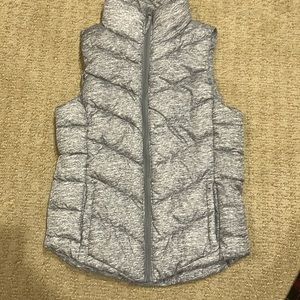 Grey Puffer Vest
